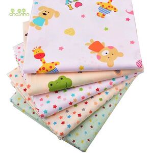 送料無料 ハンドメイド 花柄 生地 5枚セット 50×40 綿 はぎれ ハギレ お買い得 パッチワーク 裁縫 5種類 カットクロス レトロ果物フルーツ