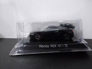 F-TOYS・エフトイズ 日本名車倶楽部9 ホンダNSXヒストリー NSX NC 1型 1-D ブルリナブラック 箱開封・未組立・説明文必読