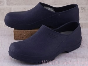 MH018* Italy made [Flora Best] sandals gardening * camp . navy blue men's 25.5cm