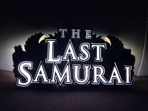 １点物！！即決価格！信工房 THE LAST SAMURAI ラストサムライ LED発光！！ お車のインテリアに！お部屋のインテリアに！！