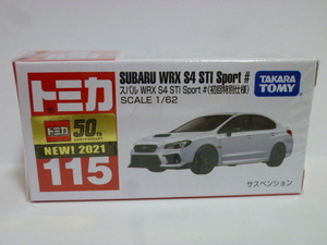 ★送料無料★トミカ No.115 スバル WRX S4 STI Sport #初回特別仕様 残り1個