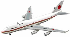 ＜新品＞　エフトイズ 日本の輸送機コレクション２ ②B747-400　旧政府専用機　1/500サイズ