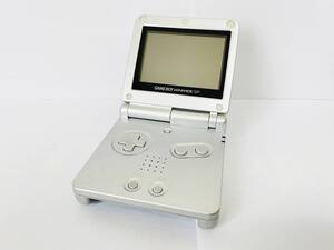 【送料無料】ゲームボーイアドバンス SP(シルバー) 本体と充電器付きセット AGS-001,動作確認済,清掃済/任天堂,Nintendo,GBASP