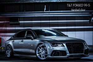 20インチ 4本セット T&T forged 鍛造 ホイール アウディ 全車種に対応 A1 A3 A4 A5 A6 A7 A8 TT TTRS アバント　等にオーダーで作製します