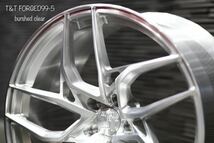 20インチ 4本セット T&T forged 鍛造 ホイール アウディ 全車種に対応 A1 A3 A4 A5 A6 A7 A8 TT TTRS アバント　等にオーダーで作製します_画像8