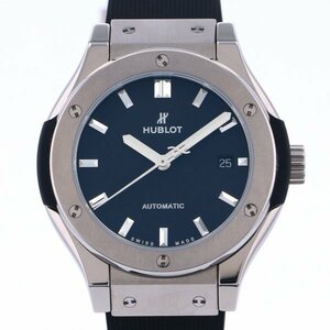 Hublot HUBLOT Classic Fusion Titanium 582.NX.1170.RX Black Dial Новые часы Женские брендовые часы, A Line, Hublot
