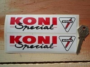 ◆送料無料◆ 海外 コニ スペシャル Koni Special 150mm 2枚セット ステッカー