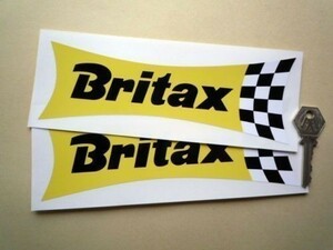◆送料無料◆ 海外 ブリタックス Britax チェッカー 300mm 2枚セット ステッカー