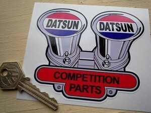 ◆送料無料◆ 海外 ダットサン DATSAN Competition 100mm ステッカー