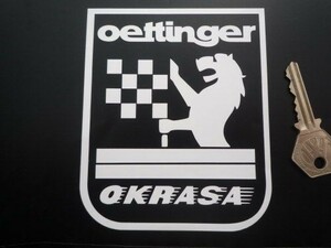 ◆送料無料◆ 海外 エッティンガー Oettinger Okrasa 100mm ステッカー