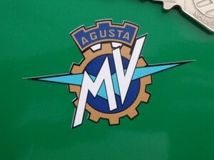 ◆送料無料◆ 海外 MV Agusta Cut To Shape アグスタ 120mm 2枚セット ステッカー