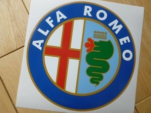 ◆送料無料◆ Alfa Romeo Logo アルファロメオ 185mm 海外 ステッカー