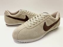 デッド 新品 希少 99年製 NIKE CORTEZ ナイキ コルテッツ スエード ベージュ ブラウン us 8.5 JP 26.5 ビンテージ_画像3