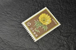 【切手】10円　切手　両サイドがまっすぐなタイプ
