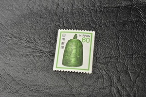 【切手】60円切手　釣り鐘　両サイドがまっすぐなタイプ