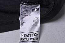 ユニクロ ★ UNIQLO ★ 極暖 HEAT TECH EXTRA WARM ★ Ｓサイズ ★ 黒 ★ 袖リブ 九分袖 ★ 中古品 毛玉 ★ 古着 ★ 下着 肌着 ★_画像5