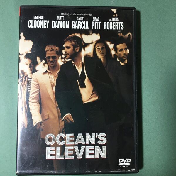 洋画 オーシャンズ11 セル版DVD ジョージ・クルーニー