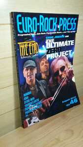 EURO ROCK PRESS ユーロ・ロック・プレス Vol.46 Ultimate Zero Projecteddie jobson pain of salvation プログレ billy sheehan enid 