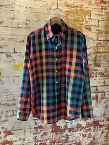 60s Sears PLAID B.D.SHIRT ヴィンテージ ビンテージ シアーズ チェックシャツ ボタンダウンシャツ BDシャツ アメトラ TRAD 50s トラッド