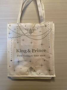 King&Prince ショッピングバッグ キンプリ 平野紫耀 岸優太 岩橋玄樹 永瀬廉 神宮寺勇太 トートバッグ CONCERT