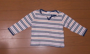 【USED】a.v.v：長袖Ｔシャツ 80