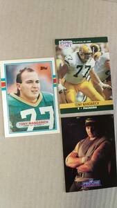 NFLカード　TONY MANDARICH / TOPPS 89 RC　他5種　パッカーズ他　OT