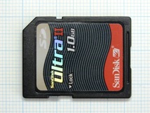 ★SanDisk ＳＤメモリーカード １ＧＢ 中古★送料６３円～_画像1