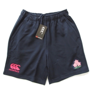  lady's XL unused canterbury woman rugby Japan representative seven z player supplied goods sweat long shorts shorts JAPAN SWEAT LS