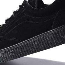 送料無料 22.5cm● VANS バンズ OLD SKOOL CRP オールドスクール 黒 V3460 ブラック スニーカー ローカット クリーパー ライト 軽量_画像2