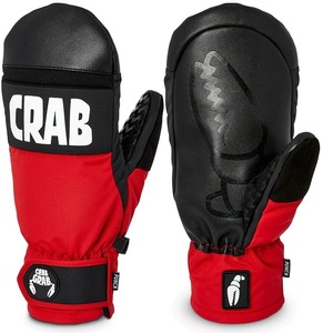 ☆Sale/新品/正規品/特価 CRAB GRAB ”PUNCH MITT” SNOWBOARD GLOVES | Size : M | Color : RED | クラブグラブ / ミット☆