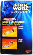 , Galoob/TOMY 68130 ナブー スターファイター アクションフリート ビークル トミー STAR WARS EPISODE 1 NABOO StarFighter_画像9