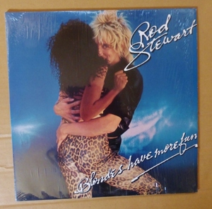 ROD STEWART「BLONDES HAVE MORE FUN」米ORIG [初回WB横線] シュリンク美品