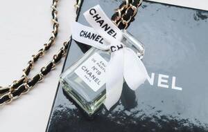  Chanel CHANEL NO.19 духи Mini bottleneck отсутствует кожа Gold черный аксессуары Vintage редкость лента 