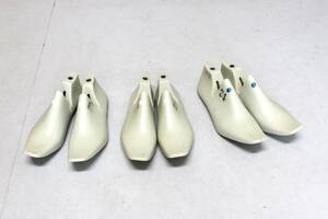 靴 木型　23.5cm×2足　24cm×1足　 3足分　3つセット おまけ付き 婦人　レザークラフト ラスト 靴作り 製靴練習　