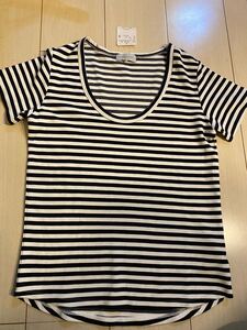 半袖Tシャツ ボーダーカットソー ボーダーTシャツ 未使用 新品 ドゥーズィエムクラス