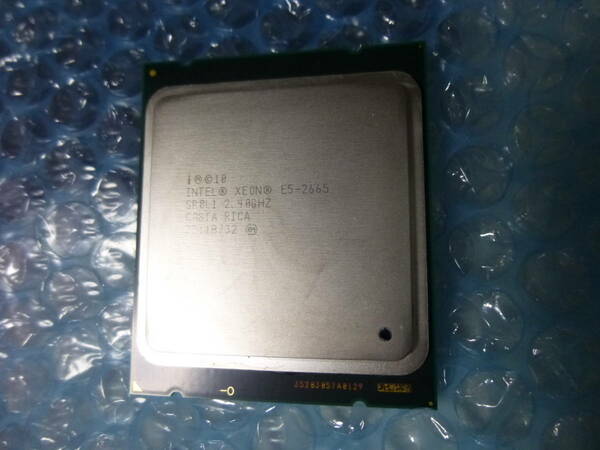 【送料無料】Intel Xeon 2665 8C16T SR0L1 (2.4GHz～3.1GHz) 動作確認済 X79 C602等