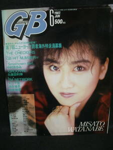 ●送料無料●中古雑誌● GB / 1987-7 / BOOWY CHECKERS 久保田利伸 RED WARRIORS ALFEE 長渕剛 TM NETWORK 忌野清志郎 チャゲ＆飛鳥