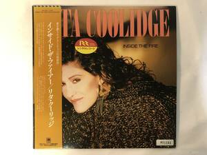 10625S 帯付12LP★リタ・クーリッジ/RITA COOLIDGE/INSIDE THE FIRE★AMP-28097 