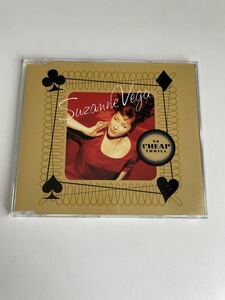 【帯付き　美品】Suzanne Vega スザンヌ・ヴェガ NO CHEAP THRILL マキシシングル盤【送料スマートレター180円】激レア　希少