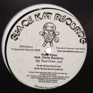 12inchレコード STEAL VYBE / MY SOUL CRIES OUT feat. CHRIS DOCKINS