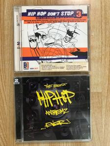 ヒップホップ オムニバスCD2点セット Hip-Hop-Dont-Stop3 /Best-Hip-Hop-Anthemz-Ever
