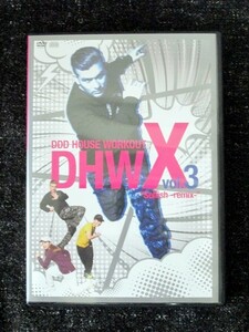 DDD HOUSE WORKOUT X vol3 DVD/CD/DHW X/ house Work out 