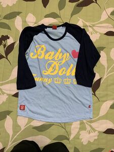 BABYDOLL7分袖Tシャツ Mサイズ