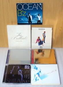 ★B’z シングル・アルバム7枚セット①Pleasure②Treasure③FRIENDSⅡ④The Ballads ~Love & B'z~⑤BANZAI⑥OCEAN⑦声明/Still Alive