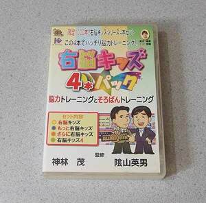 右脳キッズ 4本パック 神林茂 陰山英男 Windows版