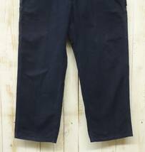 古着卸　ヨーロッパ仕入　 ＊BIG KING TALL WIDE ＊Carhartt カーハート ＊ネイビーダック　ワークパンツ 　W40L30＊B11MDT Dungaree Fit　_画像3