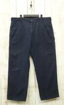 古着卸　ヨーロッパ仕入　 ＊BIG KING TALL WIDE ＊Carhartt カーハート ＊ネイビーダック　ワークパンツ 　W40L30＊B11MDT Dungaree Fit　_画像1