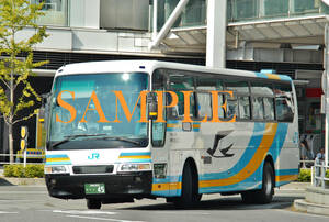 D【バス写真】Ｌ版３枚　ＪＲ四国バス　エアロバス　高知～高松線