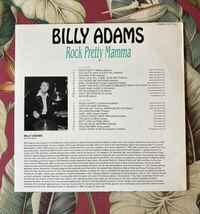 Billy Adams LP Rock Pretty Mama ロカビリー_画像2