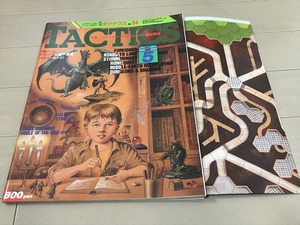 ★雑誌タクテクスNO.54 TACTICS ボードゲーム付 1988/5 54号 D